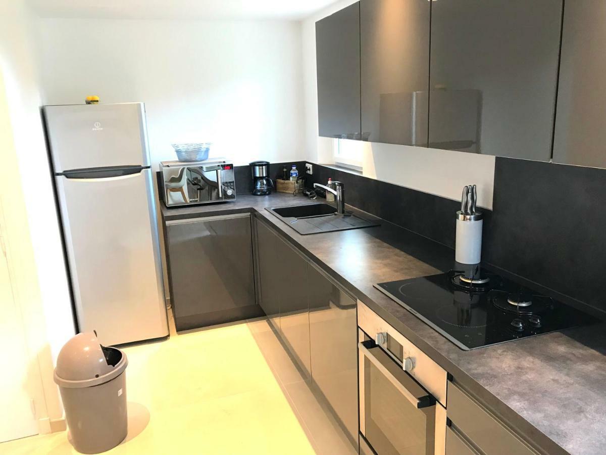 T2 Moderne avec jardin Leilighet Le Le Rayol-Canadel-sur-Mer Eksteriør bilde